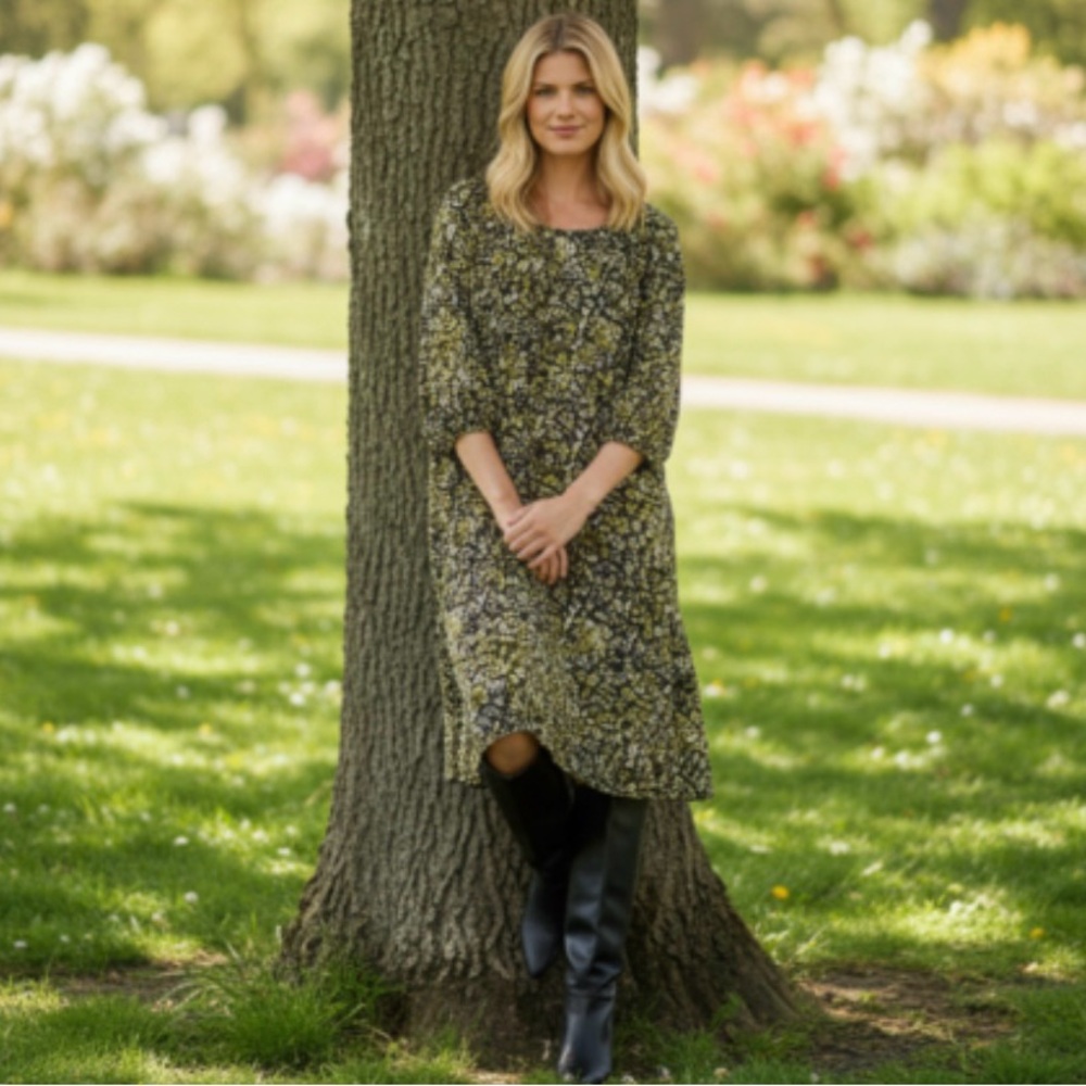 Nybela Jersey Dress By Masai Size Medium